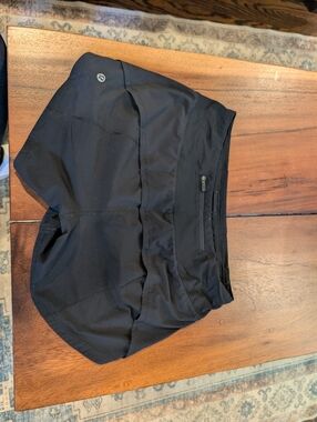 lululemon Black Speed Up Shorts